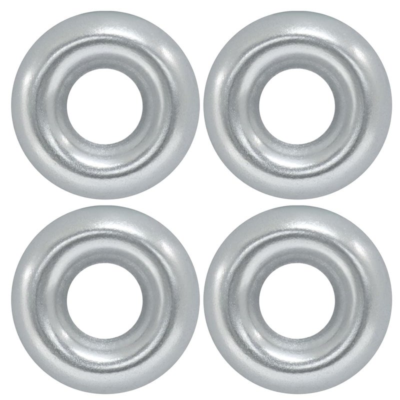 OSVJE 200 Qty #8 Stainless Countersunk Finish Washers, 304 Finish Gasket Steel Finishing Washers, Silver Finishing Cup for Construction/Builders - Image 1